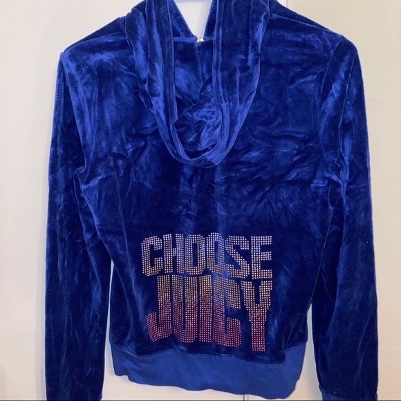 JUICY COUTURE ZIP UP HOODIE - Picture 2 of 2